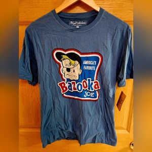 Wright Ditson Blue Bazooka Joe  T-Shirt - Mens Small NWT